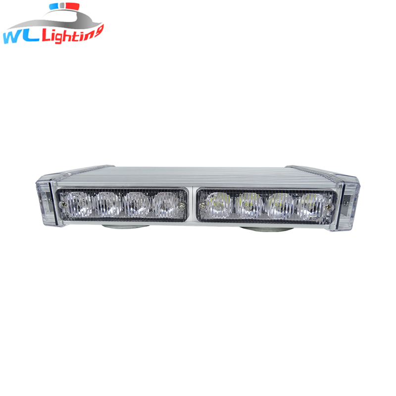 12 '' العنبر تحذير البسيطة ستروب ضوء بار الطوارئ 12V 24V شرطة سوبر سليم في lightbar