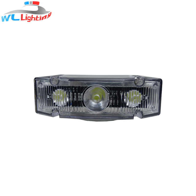 12 '' العنبر تحذير البسيطة ستروب ضوء بار الطوارئ 12V 24V شرطة سوبر سليم في lightbar